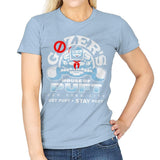 House of Puft - Best Seller - Womens T-Shirts RIPT Apparel Small / Light Blue