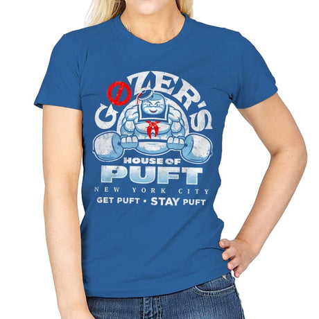 House of Puft - Best Seller - Womens T-Shirts RIPT Apparel Small / Royal