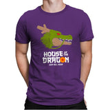 House of the dragon - Mens Premium T-Shirts RIPT Apparel Small / Purple Rush