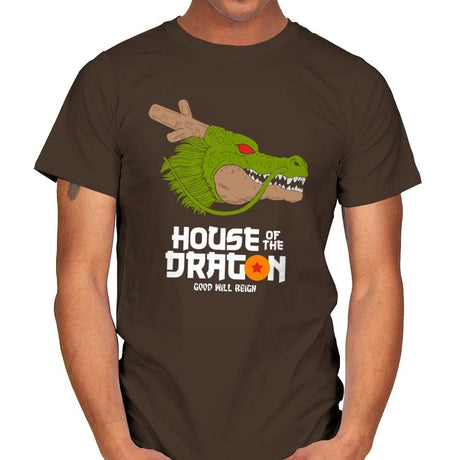 House of the dragon - Mens T-Shirts RIPT Apparel Small / Dark Chocolate
