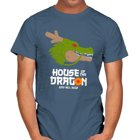 House of the dragon - Mens T-Shirts RIPT Apparel Small / Indigo Blue