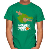 House of the dragon - Mens T-Shirts RIPT Apparel Small / Kelly Green
