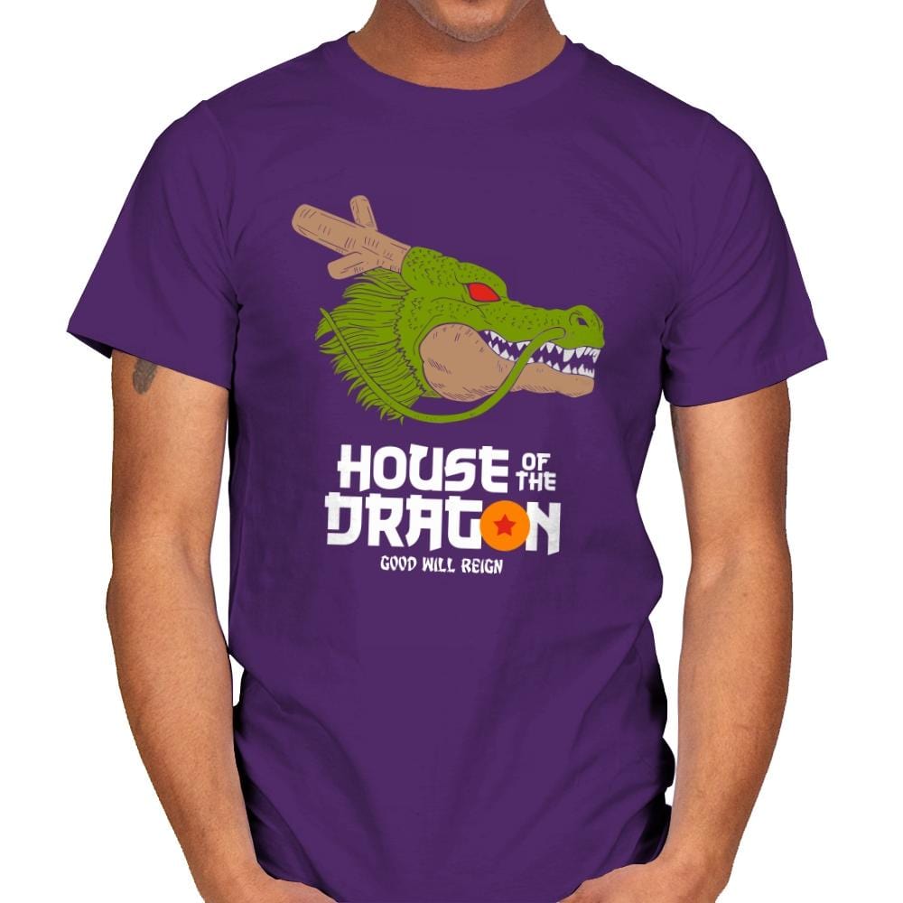 House of the dragon - Mens T-Shirts RIPT Apparel Small / Purple