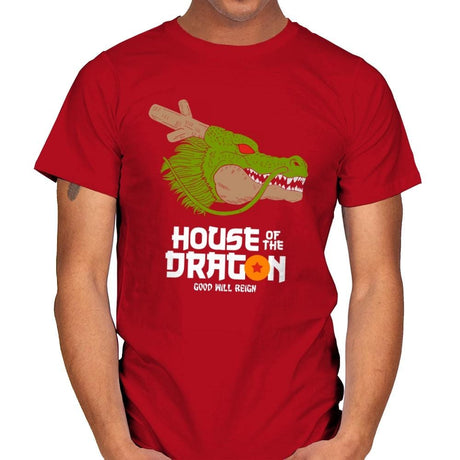 House of the dragon - Mens T-Shirts RIPT Apparel Small / Red