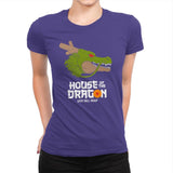 House of the dragon - Womens Premium T-Shirts RIPT Apparel Small / Purple Rush