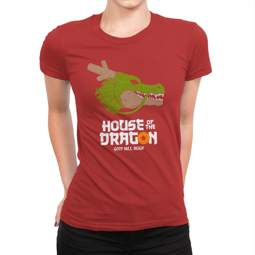 House of the dragon - Womens Premium T-Shirts RIPT Apparel Small / Red