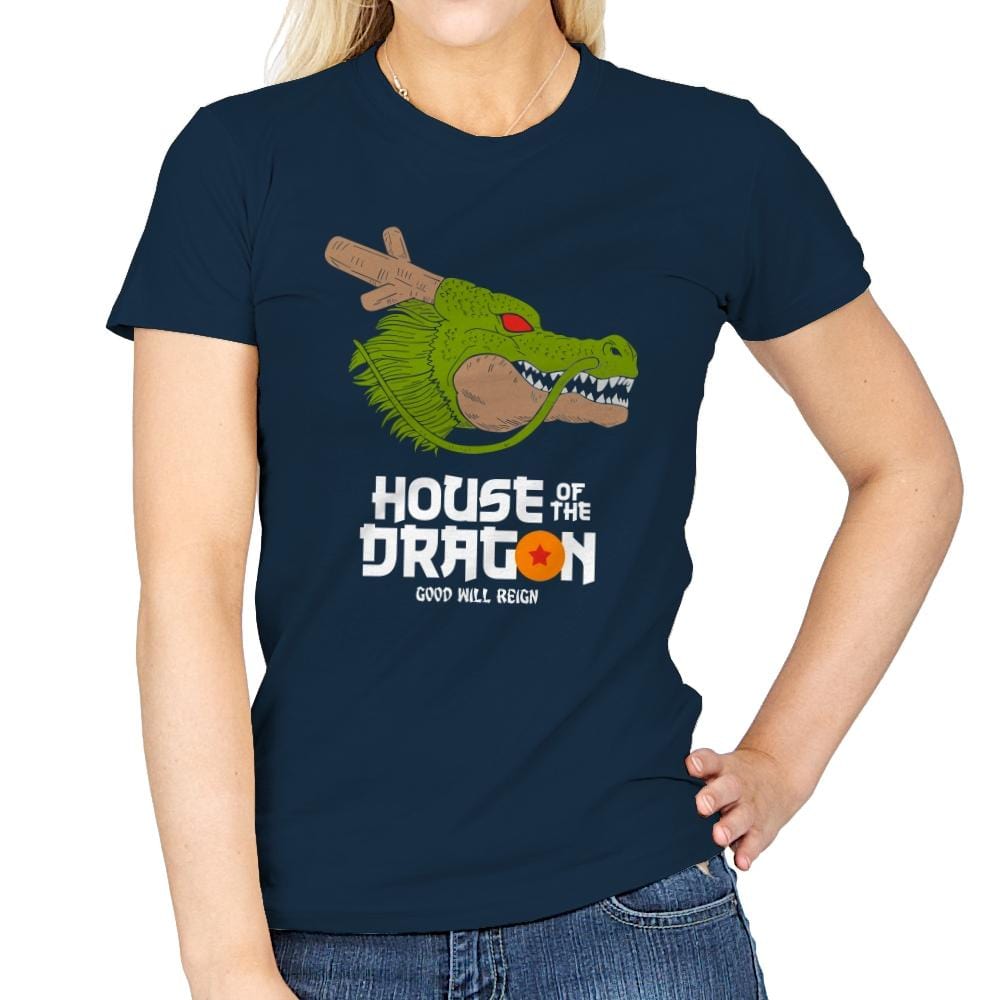 House of the dragon - Womens T-Shirts RIPT Apparel Small / Navy
