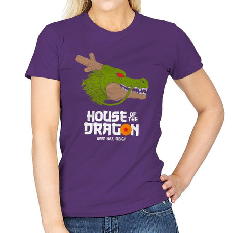 House of the dragon - Womens T-Shirts RIPT Apparel Small / Purple