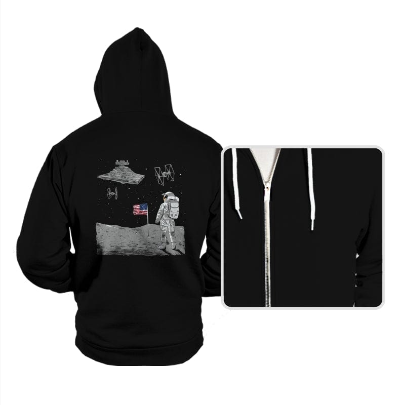 Houston, Now We really have Problems - Hoodies Hoodies RIPT Apparel Small / Black
