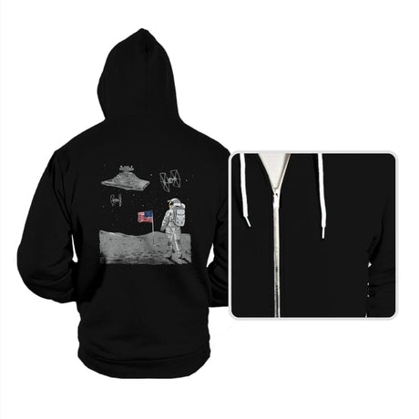 Houston, Now We really have Problems - Hoodies Hoodies RIPT Apparel Small / Black