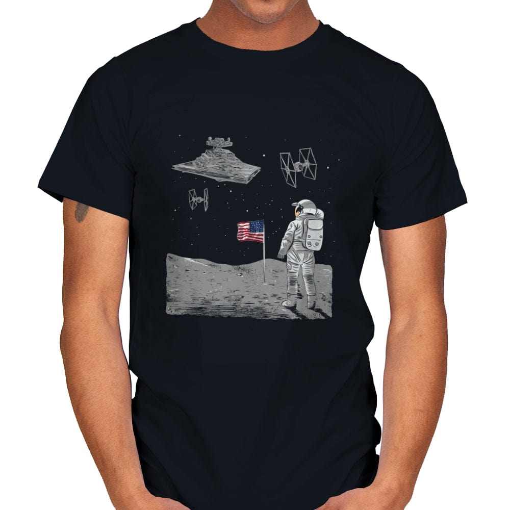 Houston, Now We really have Problems - Mens T-Shirts RIPT Apparel Small / Black