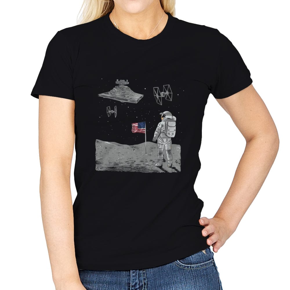 Houston, Now We really have Problems - Womens T-Shirts RIPT Apparel Small / Black