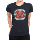 How Eye Roll - Womens Premium T-Shirts RIPT Apparel Small / Midnight Navy