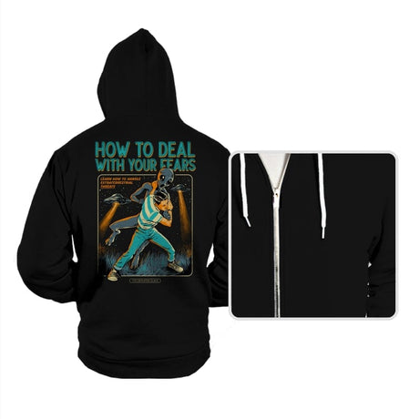 How to Deal with Your Fears - Vol 2 - Hoodies Hoodies RIPT Apparel Small / Black