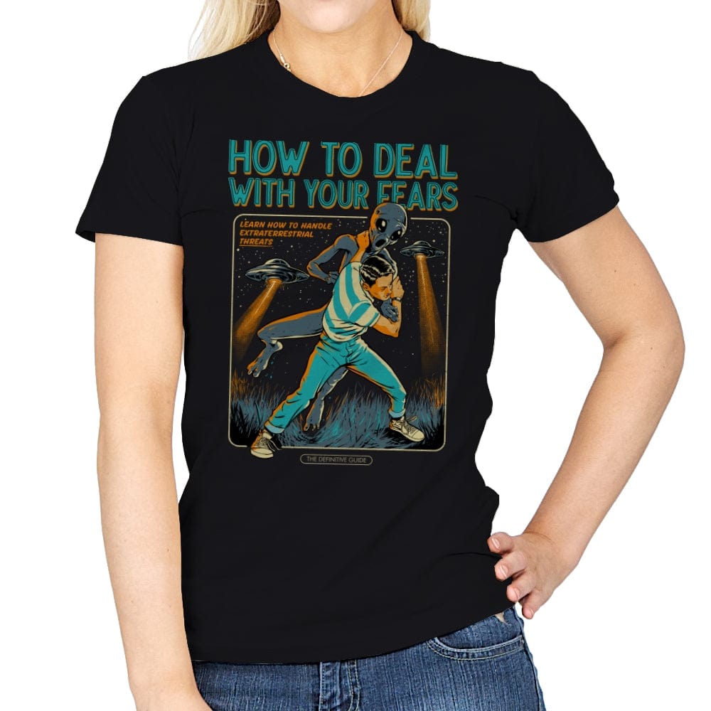 How to Deal with Your Fears - Vol 2 - Womens T-Shirts RIPT Apparel Small / Black