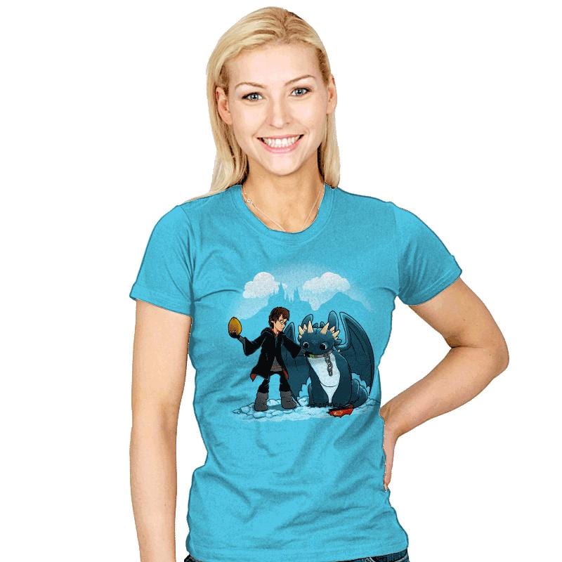 How To Train Your Horntail - Womens T-Shirts RIPT Apparel