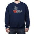 How To Train Your Human - Crew Neck Sweatshirt Crew Neck Sweatshirt RIPT Apparel Small / Navy