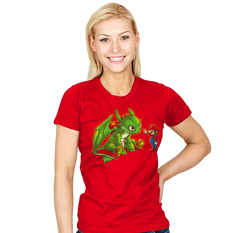 How to train your Yoshi - Womens T-Shirts RIPT Apparel