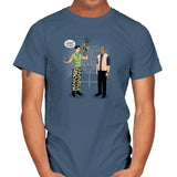 How You Get Aliens Exclusive - Mens T-Shirts RIPT Apparel Small / Indigo Blue