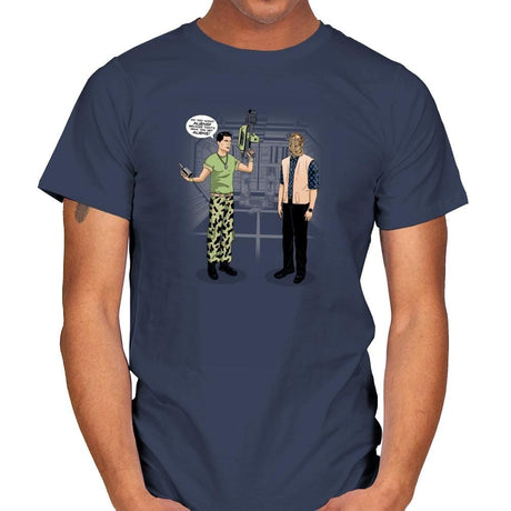 How You Get Aliens Exclusive - Mens T-Shirts RIPT Apparel Small / Navy
