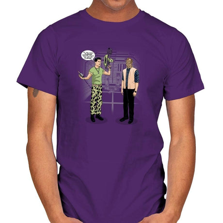 How You Get Aliens Exclusive - Mens T-Shirts RIPT Apparel Small / Purple