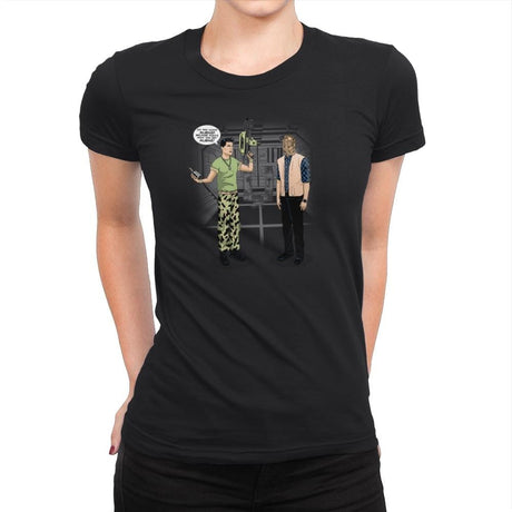 How You Get Aliens Exclusive - Womens Premium T-Shirts RIPT Apparel Small / Black