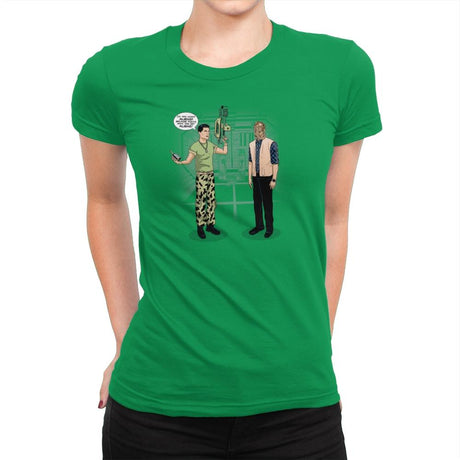 How You Get Aliens Exclusive - Womens Premium T-Shirts RIPT Apparel Small / Kelly Green