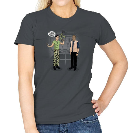 How You Get Aliens Exclusive - Womens T-Shirts RIPT Apparel Small / Charcoal