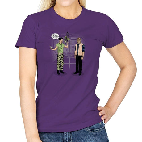 How You Get Aliens Exclusive - Womens T-Shirts RIPT Apparel Small / Purple