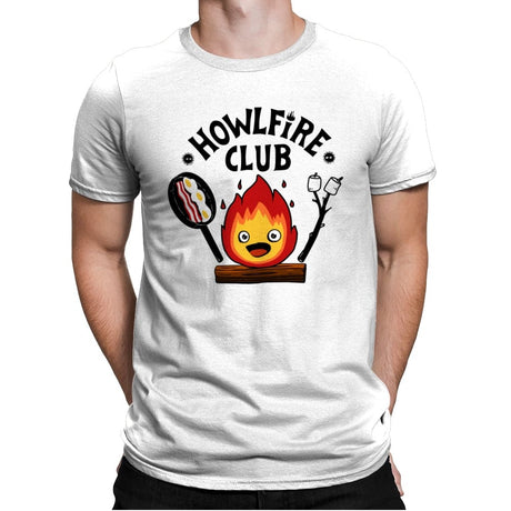 Howlfire - Mens Premium T-Shirts RIPT Apparel Small / White