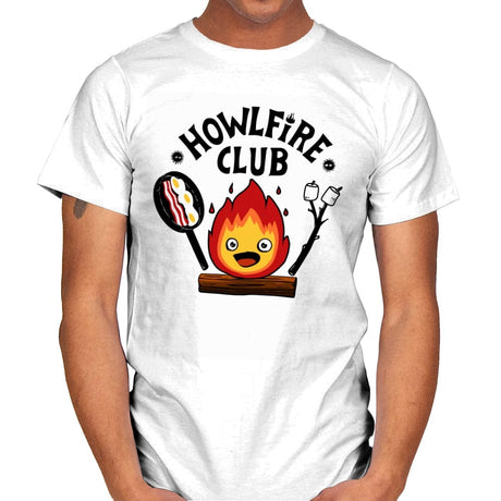 Howlfire - Mens T-Shirts RIPT Apparel Small / White