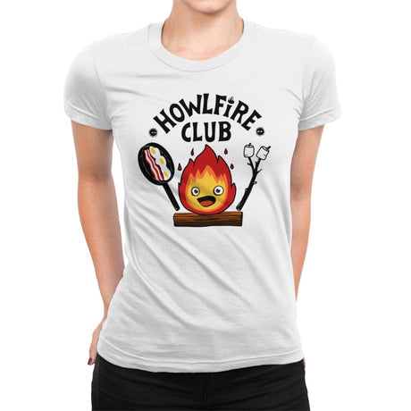 Howlfire - Womens Premium T-Shirts RIPT Apparel Small / White