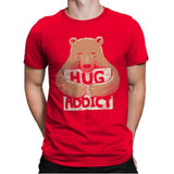 Hug Addict - Mens Premium T-Shirts RIPT Apparel Small / Red
