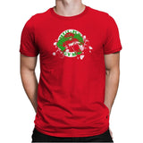 Hulk's Gym Exclusive - Mens Premium T-Shirts RIPT Apparel Small / Red