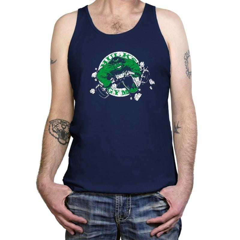 Hulk's Gym Exclusive - Tanktop Tanktop RIPT Apparel X-Small / Navy