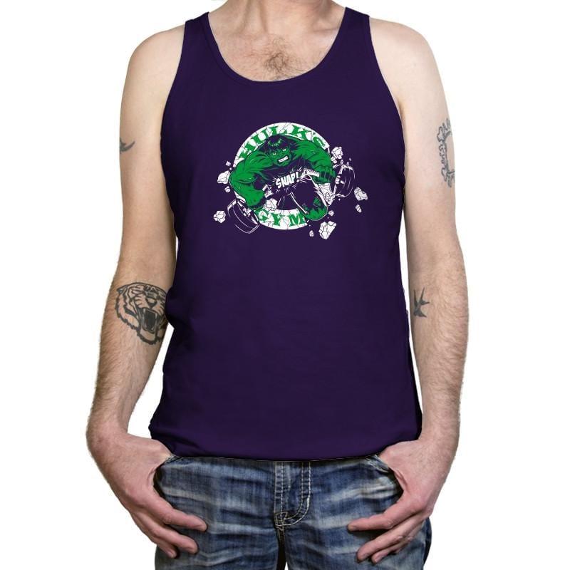 Hulk's Gym Exclusive - Tanktop Tanktop RIPT Apparel X-Small / Team Purple