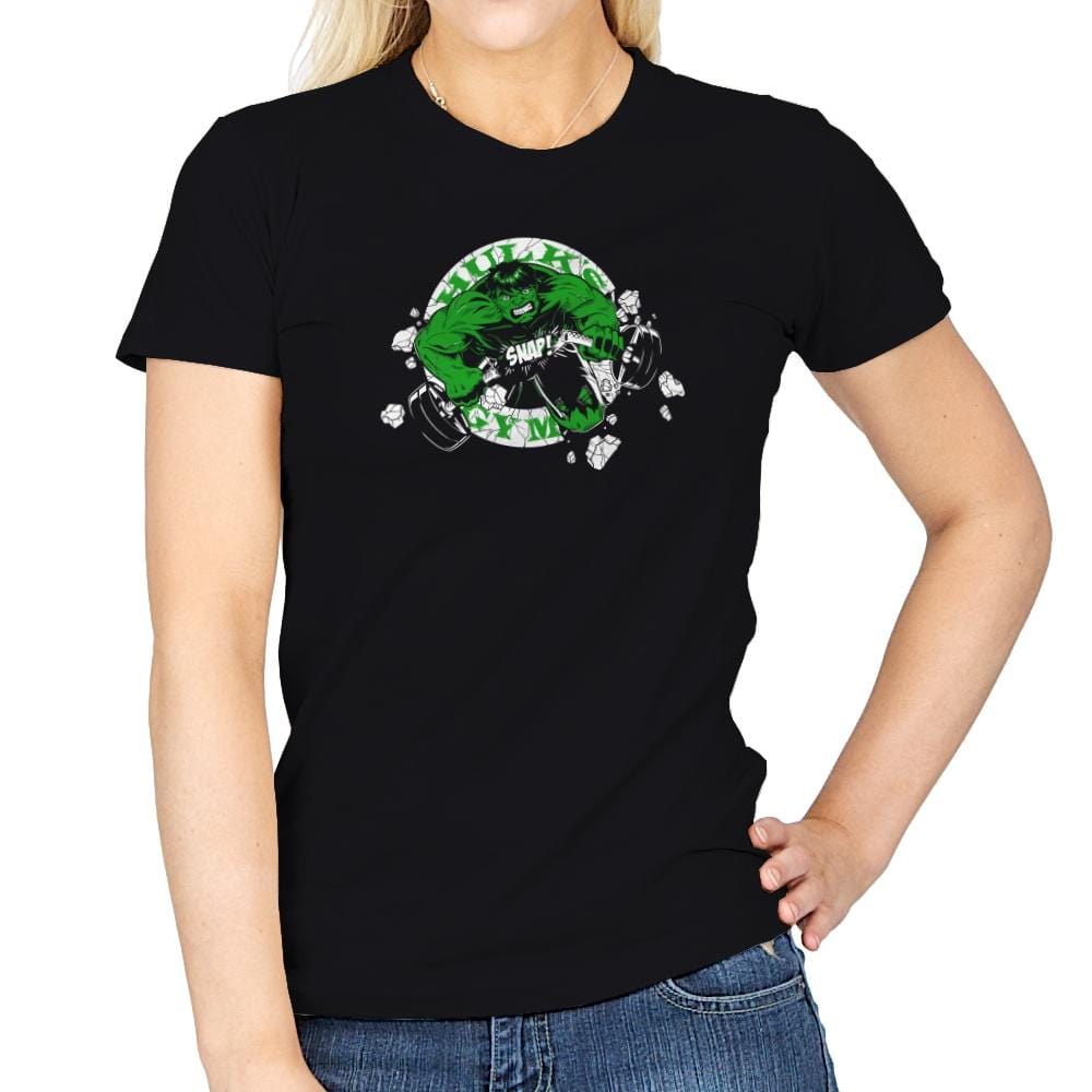 Hulk's Gym Exclusive - Womens T-Shirts RIPT Apparel 3x-large / Black