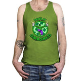 Hulk Smashed Exclusive - St Paddys Day - Tanktop Tanktop RIPT Apparel X-Small / Leaf