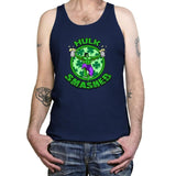 Hulk Smashed Exclusive - St Paddys Day - Tanktop Tanktop RIPT Apparel X-Small / Navy