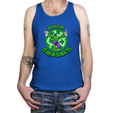 Hulk Smashed Exclusive - St Paddys Day - Tanktop Tanktop RIPT Apparel X-Small / True Royal