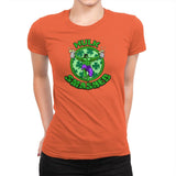 Hulk Smashed Exclusive - St Paddys Day - Womens Premium T-Shirts RIPT Apparel Small / Classic Orange