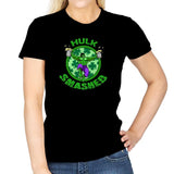 Hulk Smashed Exclusive - St Paddys Day - Womens T-Shirts RIPT Apparel Small / Navy