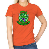 Hulk Smashed Exclusive - St Paddys Day - Womens T-Shirts RIPT Apparel Small / Orange