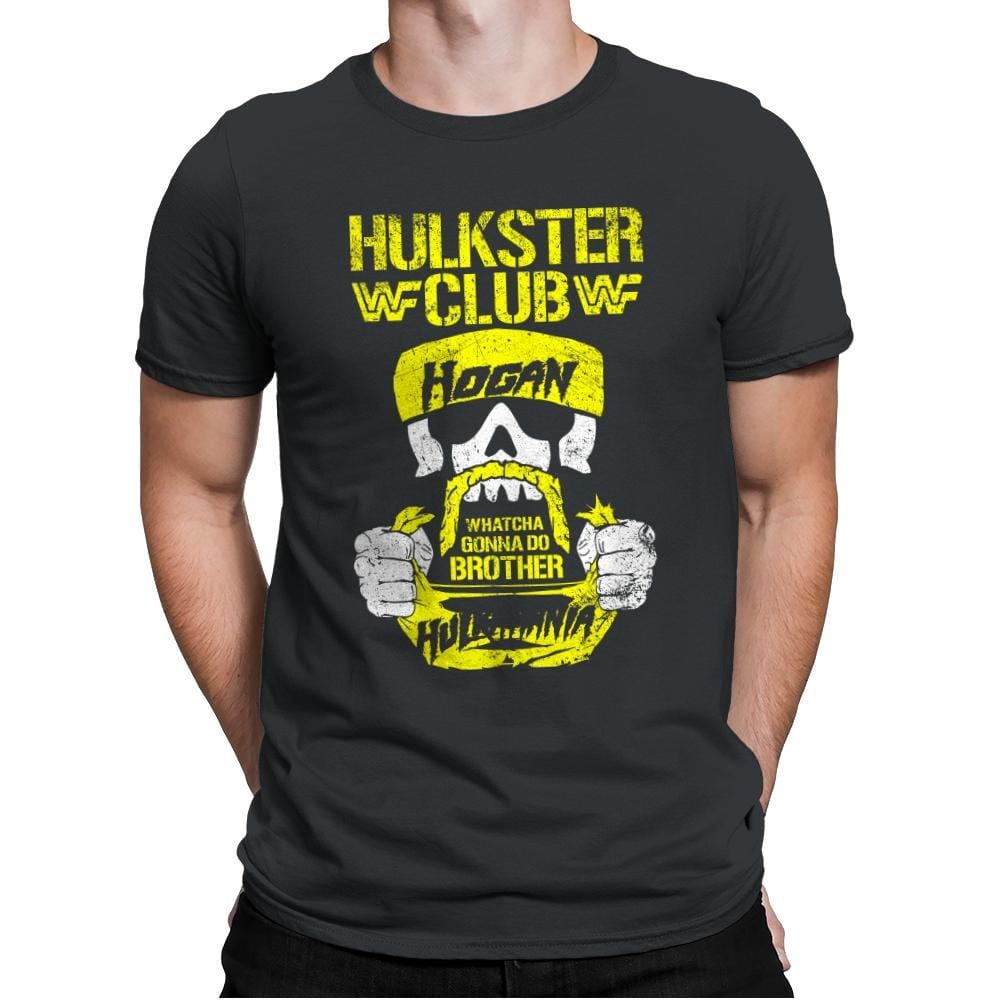 HULKSTER CLUB Exclusive - Mens Premium T-Shirts RIPT Apparel Small / Heavy Metal