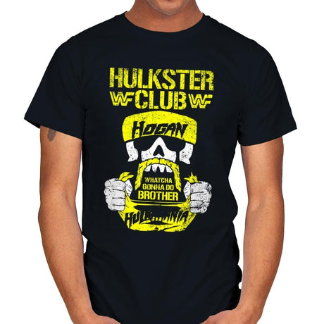 HULKSTER CLUB Exclusive - Mens T-Shirts RIPT Apparel Small / Black