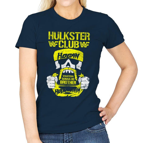 HULKSTER CLUB Exclusive - Womens T-Shirts RIPT Apparel Small / Navy