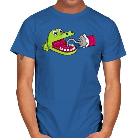 Hungry Hungry Gator - Mens T-Shirts RIPT Apparel Small / Royal