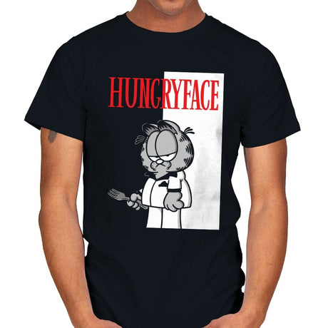 Hungryface - Mens T-Shirts RIPT Apparel Small / Black