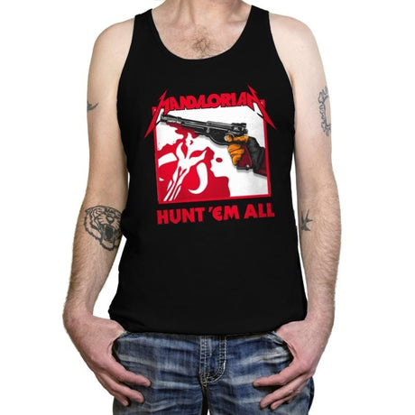 Hunt 'Em All - Tanktop Tanktop RIPT Apparel X-Small / 151515