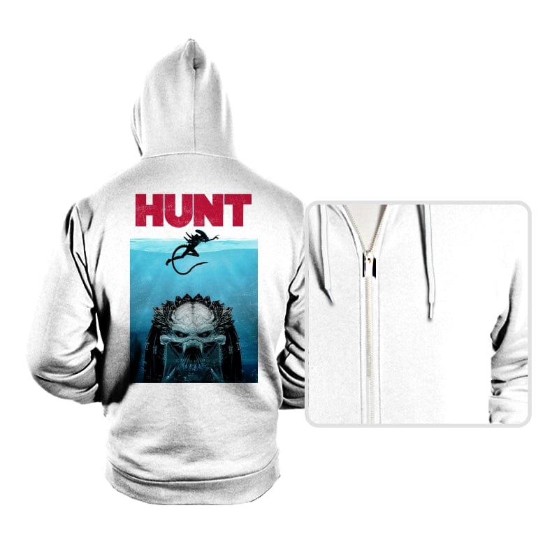 Hunt - Hoodies Hoodies RIPT Apparel Small / White
